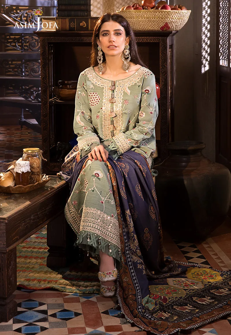 Asim Jofa Kashmiri Embroidered - The Syra Edit – AJK-03