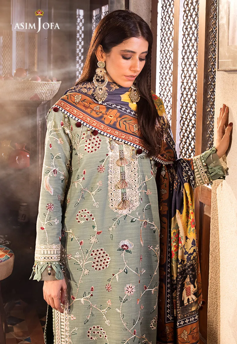 Asim Jofa Kashmiri Embroidered - The Syra Edit – AJK-03