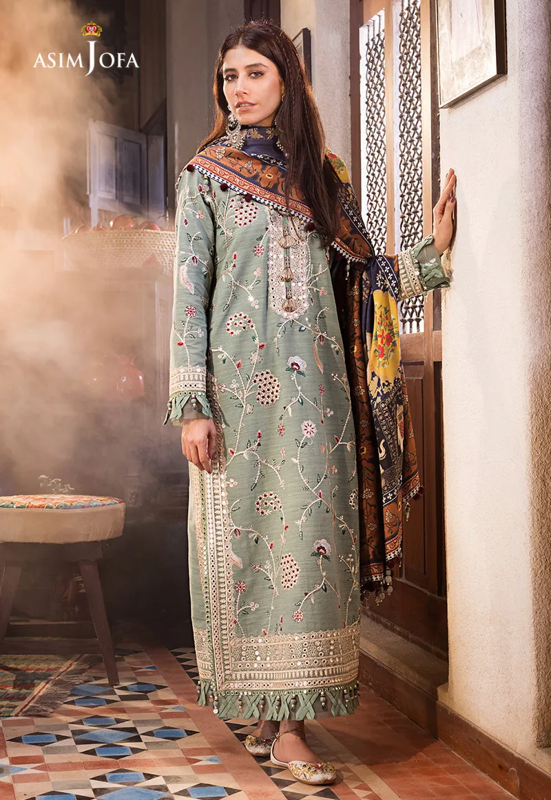 Asim Jofa Kashmiri Embroidered - The Syra Edit – AJK-03