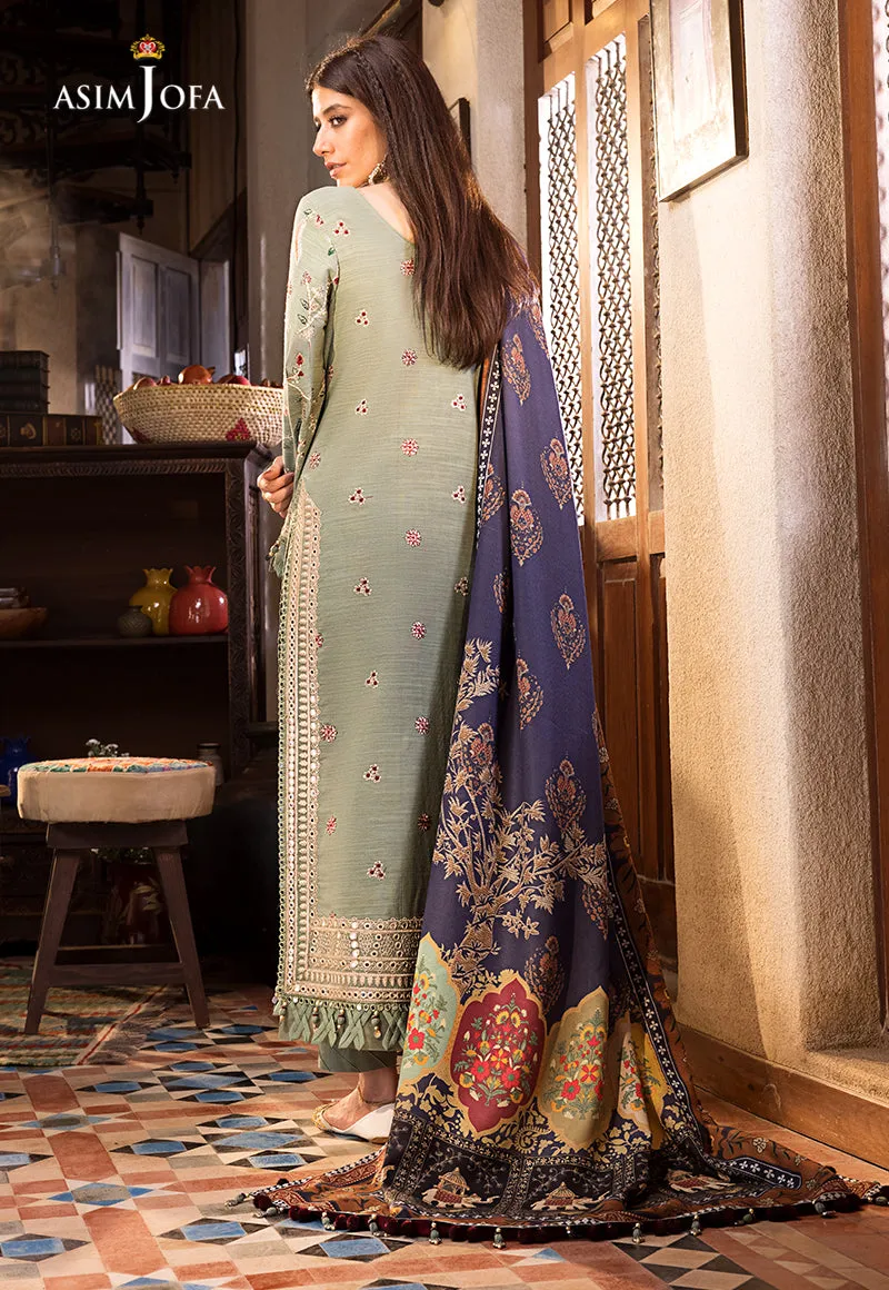 Asim Jofa Kashmiri Embroidered - The Syra Edit – AJK-03