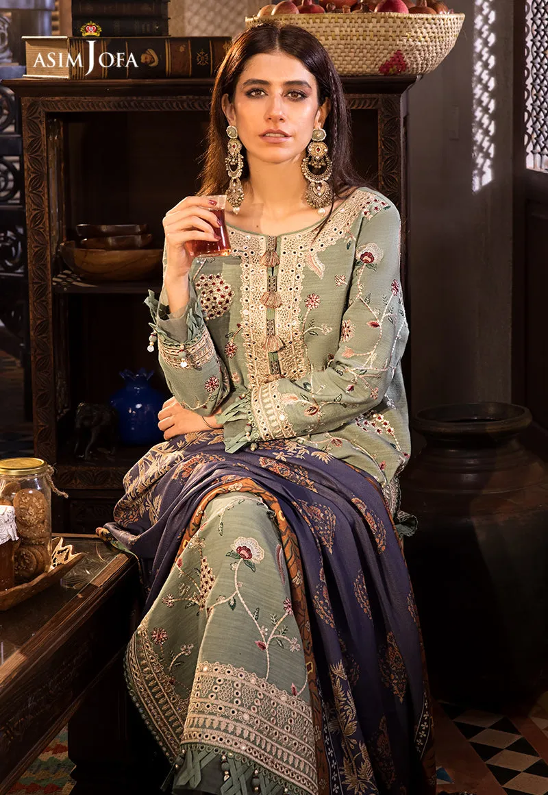 Asim Jofa Kashmiri Embroidered - The Syra Edit – AJK-03