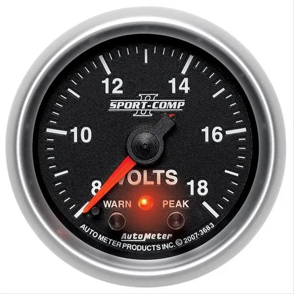 AutoMeter Sport-Comp II Pro-Control Analog Gauges 3683
