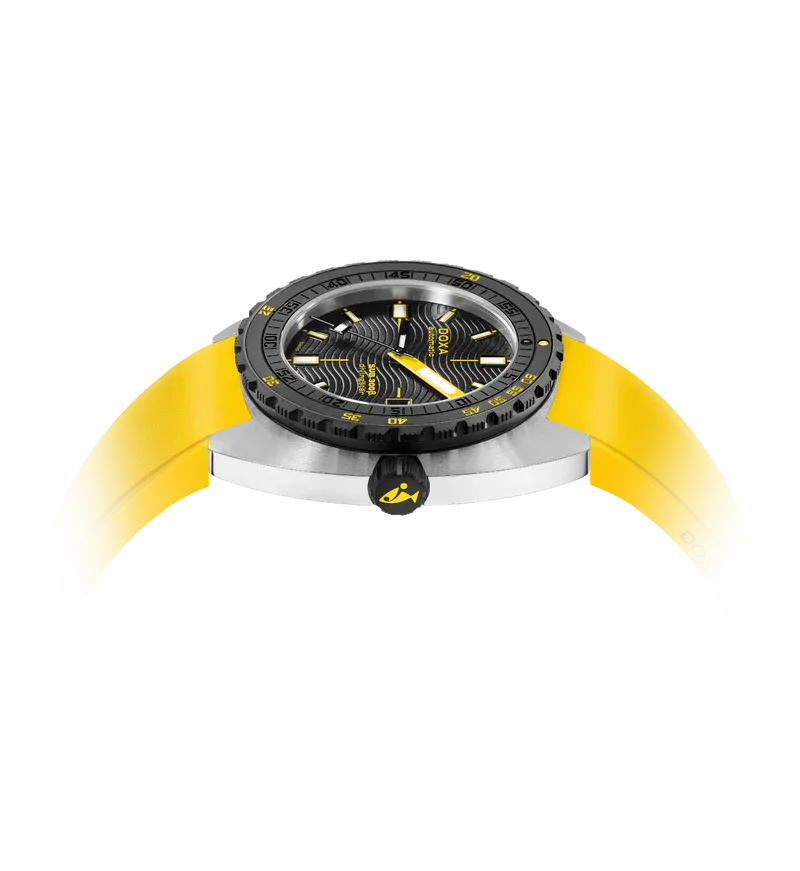 DOXA Sub 300 Beta Divingstar Rubber Yellow - 830.10.361.10