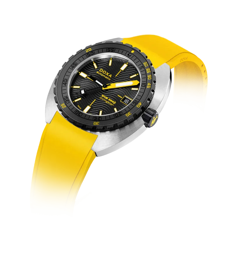 DOXA Sub 300 Beta Divingstar Rubber Yellow - 830.10.361.10