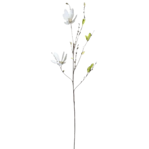 Faux Twiggy Tree Magnolia Flower