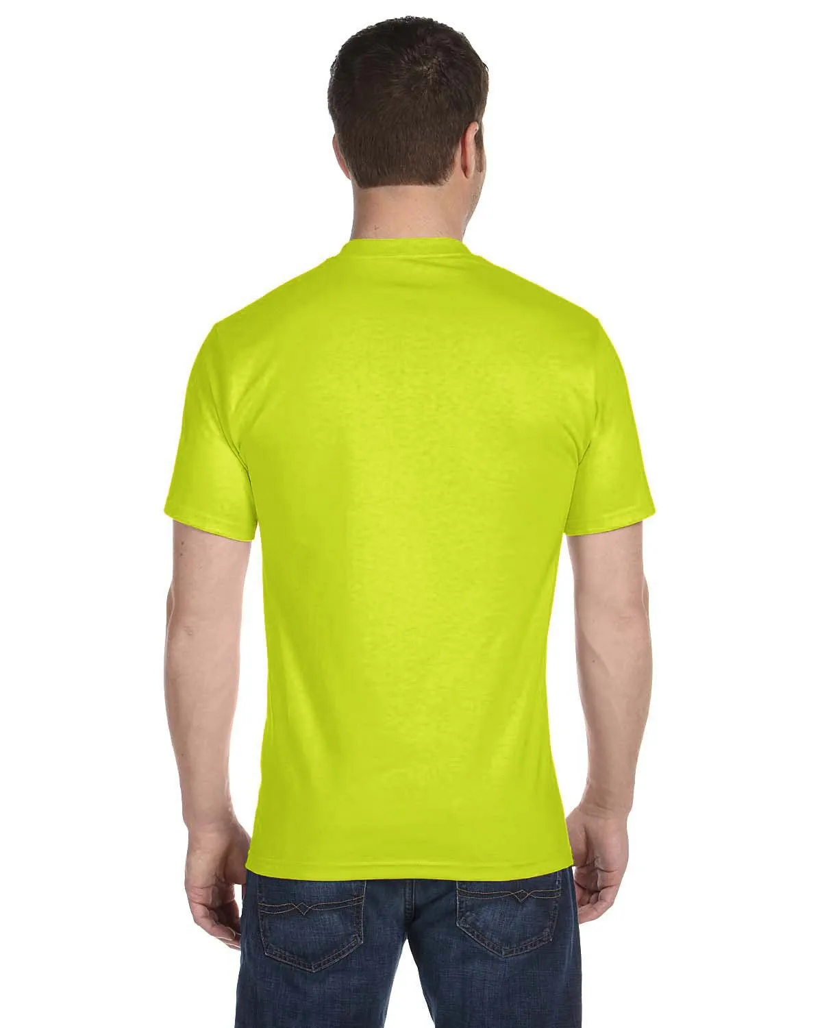 G800-Gildan-SAFETY GREEN