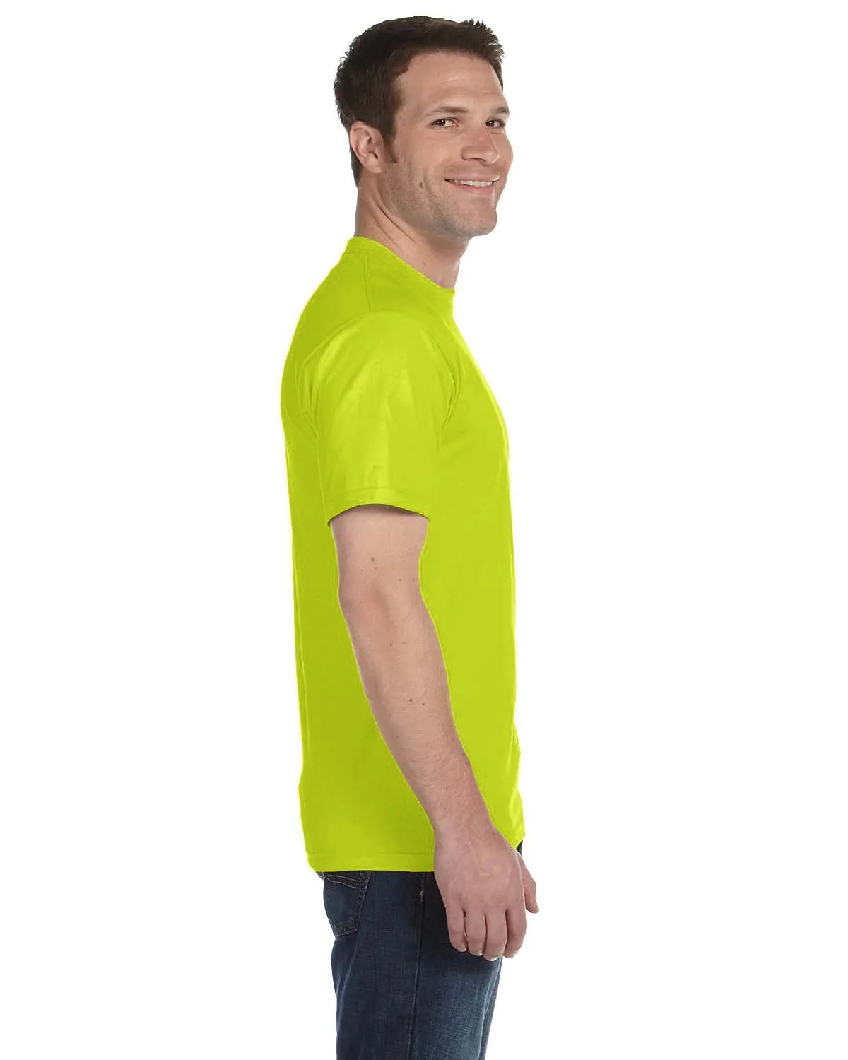 G800-Gildan-SAFETY GREEN