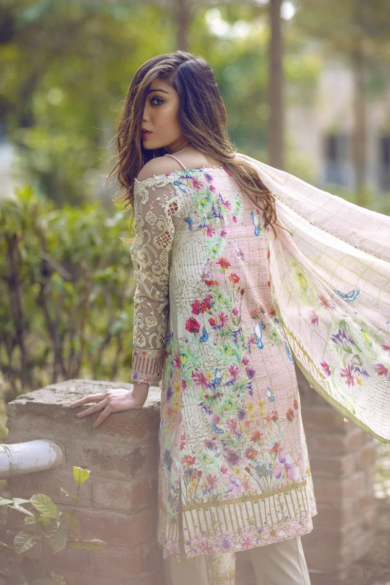 Noor by Saadia Asad - Spring/Summer Lawn Collection – Creme De Nude