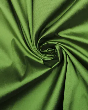 Plain Green Polyester Taffeta Fabric