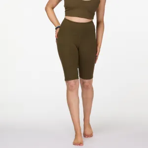 Power Bike Shorts 5" | Khaki