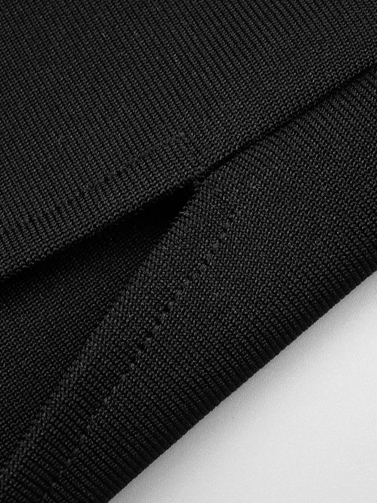 Pre Order:  Mesh Waist Sleeveless Mid-Back Dress