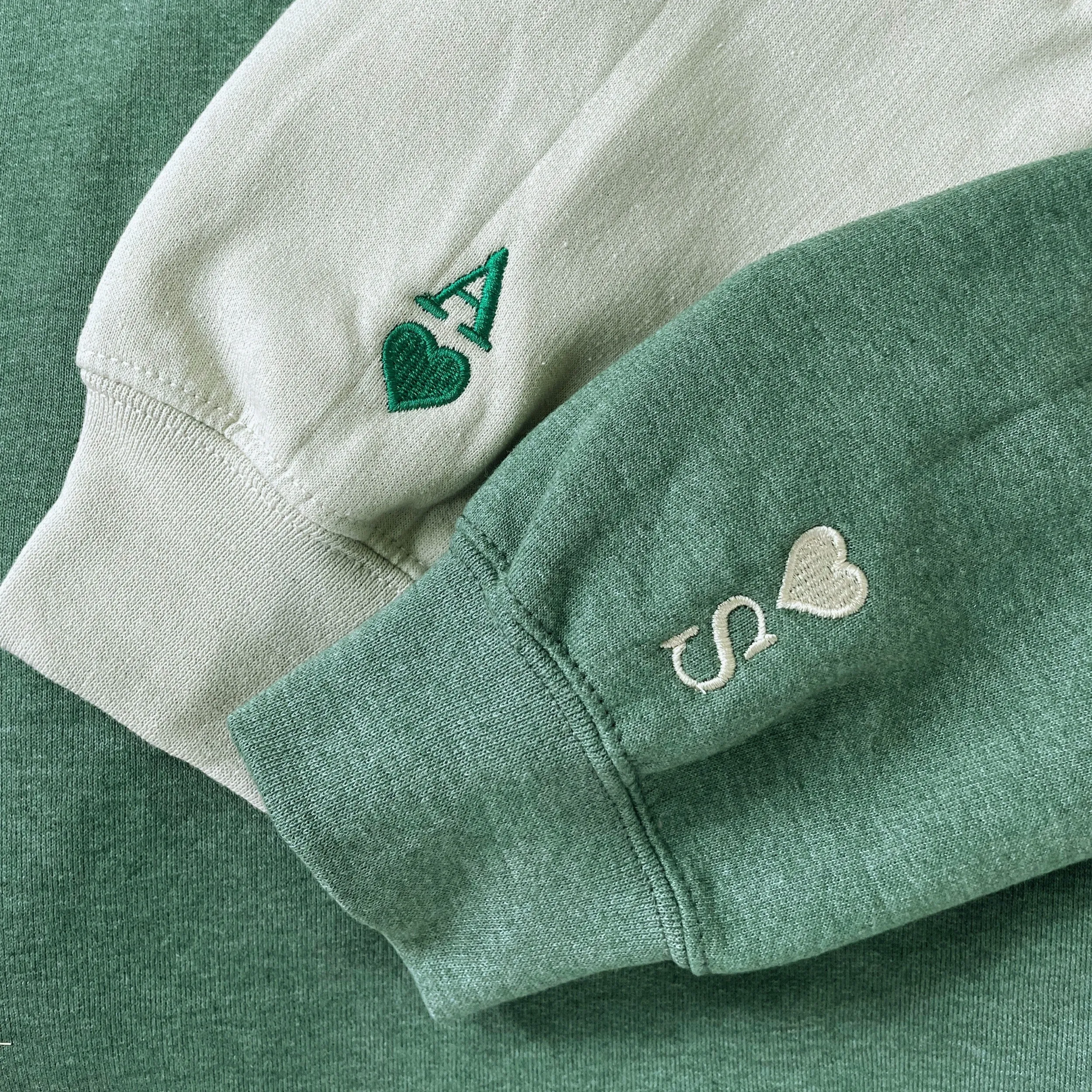 Roman Numeral Date Sweatshirt, Hoodie, Unique Gift for Couple - Embroidered