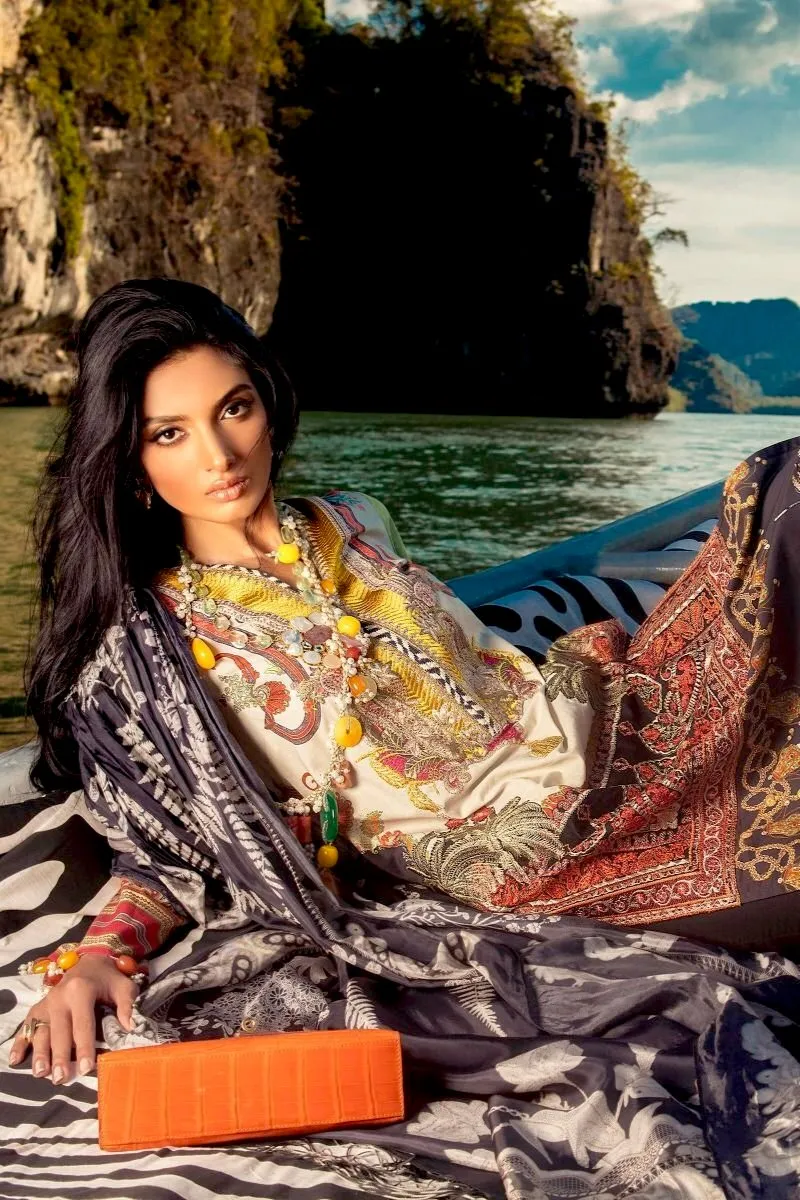 Sana Safinaz Luxury Lawn Collection 2020 – 2A