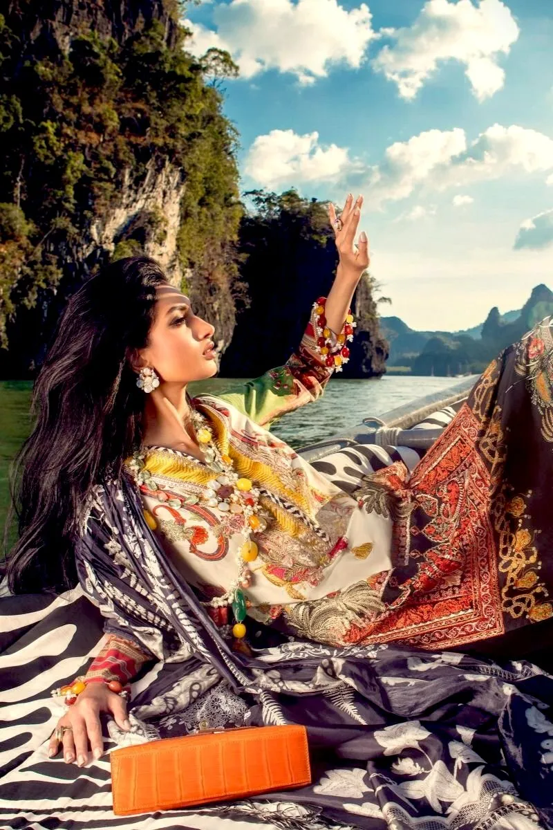Sana Safinaz Luxury Lawn Collection 2020 – 2A