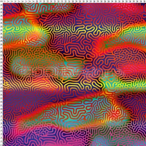 Spandex Maze Haze Pink