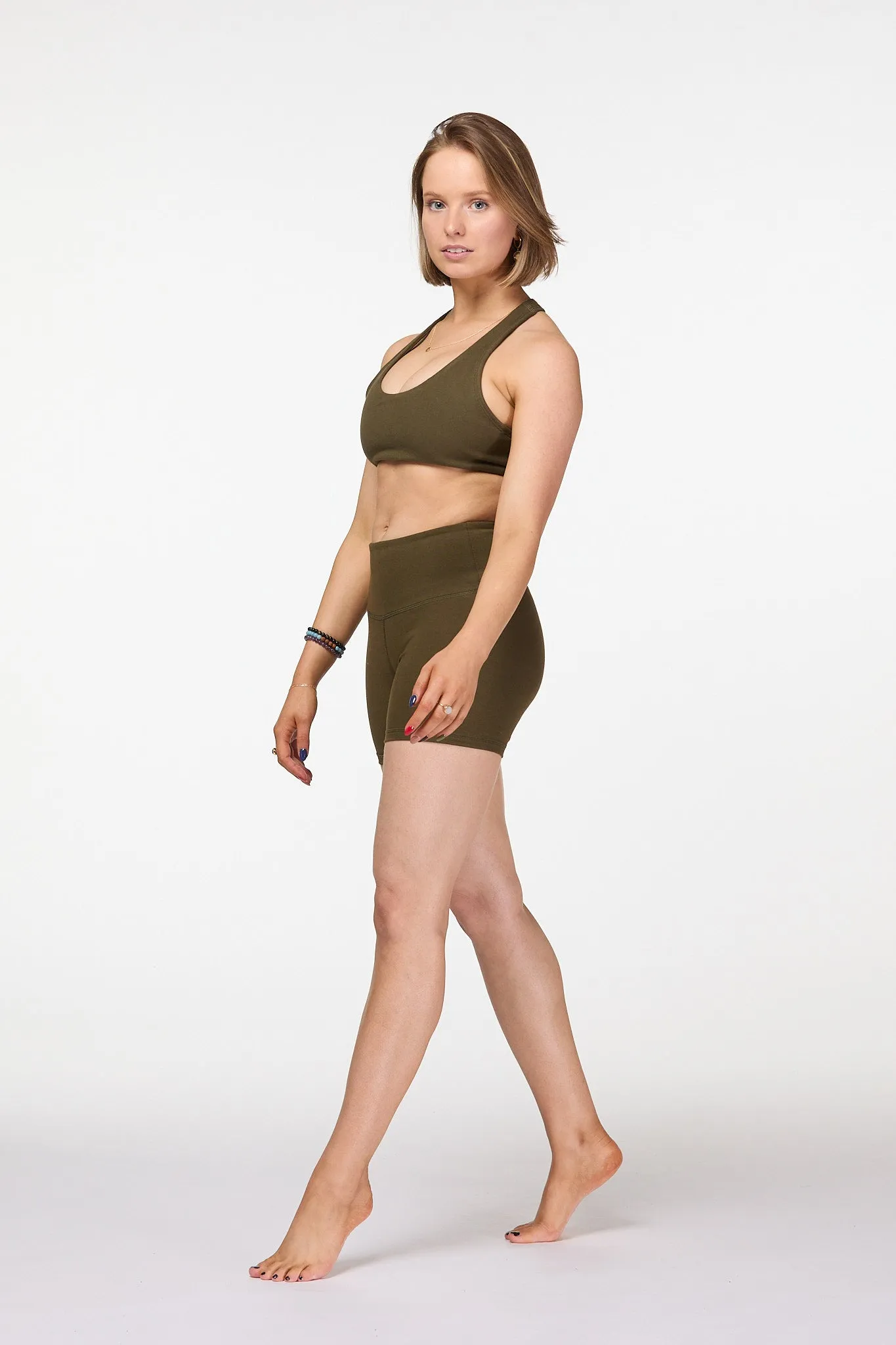 Sports Bra | Khaki