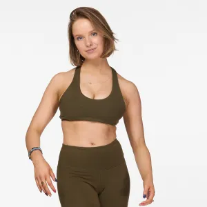 Sports Bra | Khaki